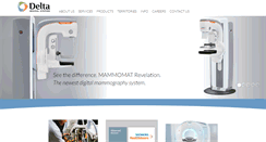 Desktop Screenshot of deltamedicalsystems.com